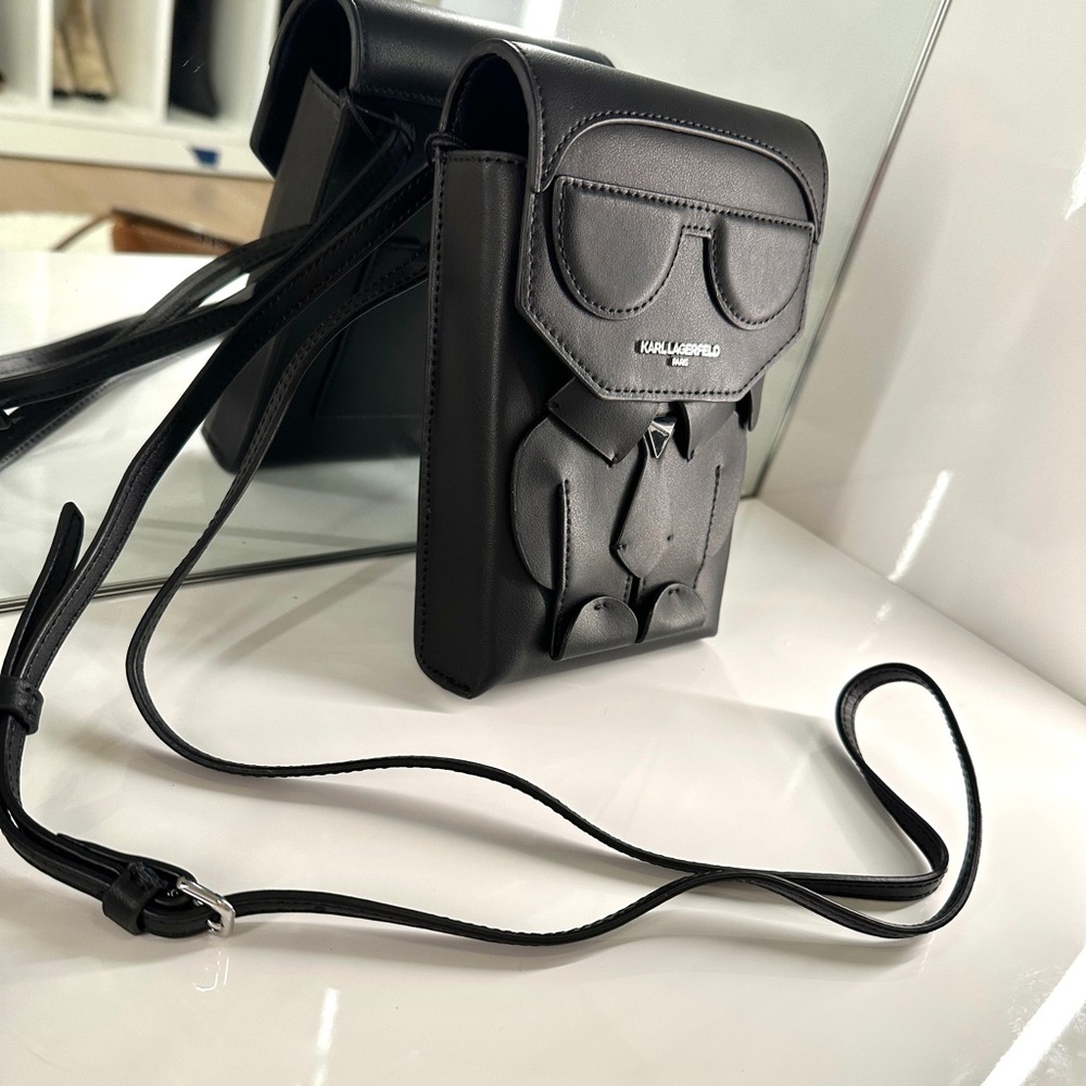NWT Karl Lagerfeld Paris Ikons Crossbody Bag - Picture 3 of 8